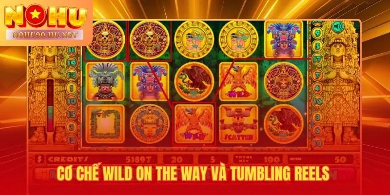 Wild on the Way kết hợp Tumbling Reels khuếch đại chuỗi thắng liên tiếp